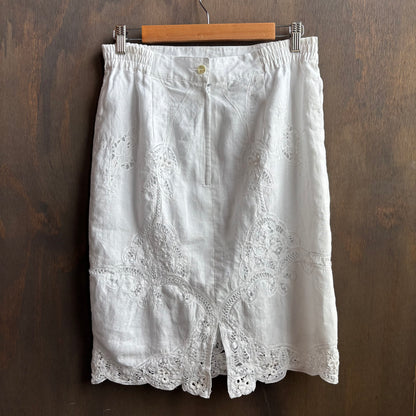 White Eyelet Set