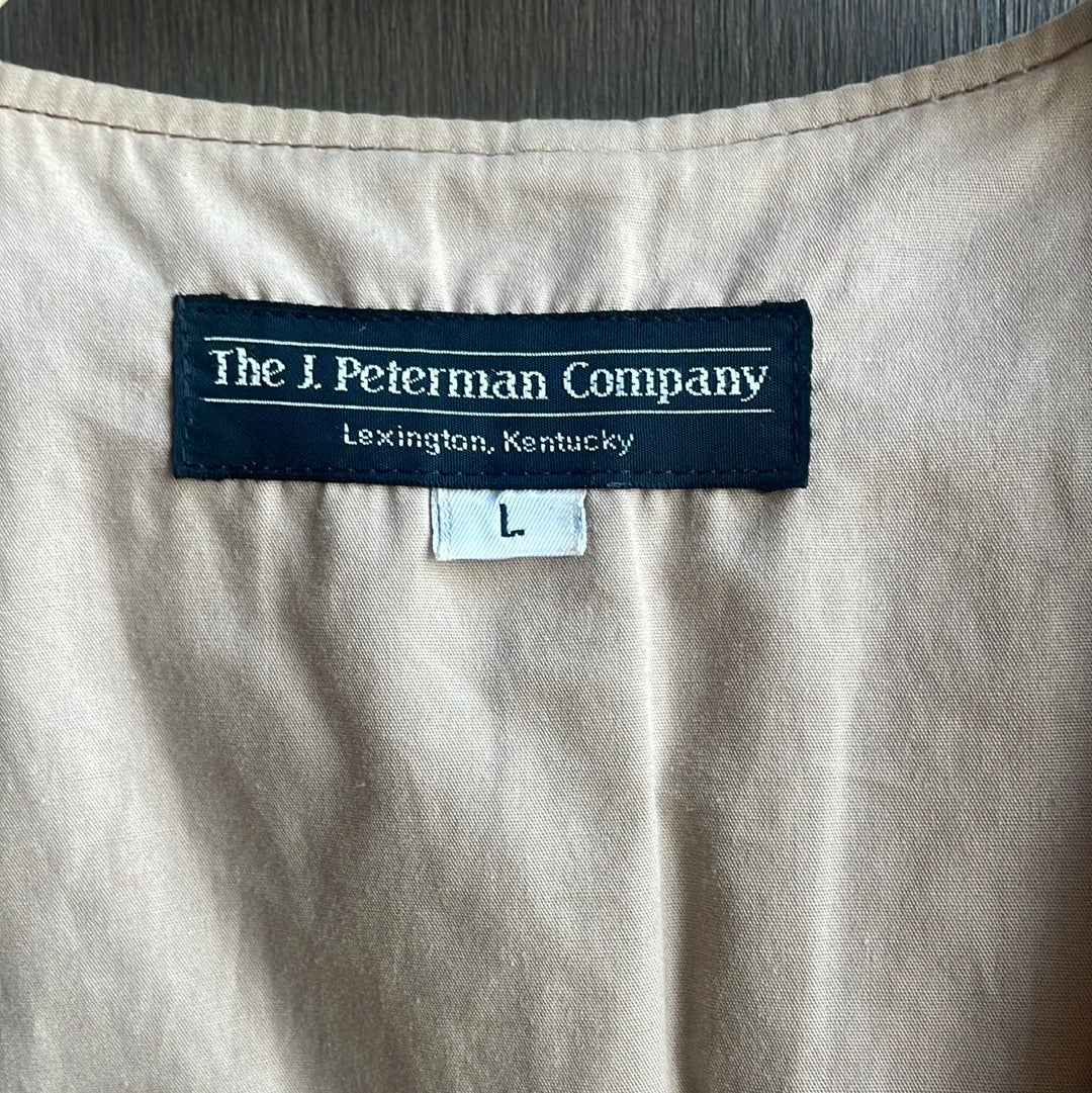 The J Peterman Company Leather Vest