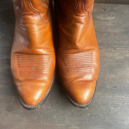 Brown Lucchese Cowboy Boots