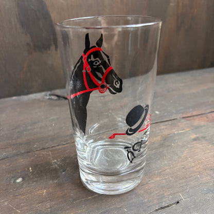 Vintage Kentucky Derby Collins Glasses (set of 4)