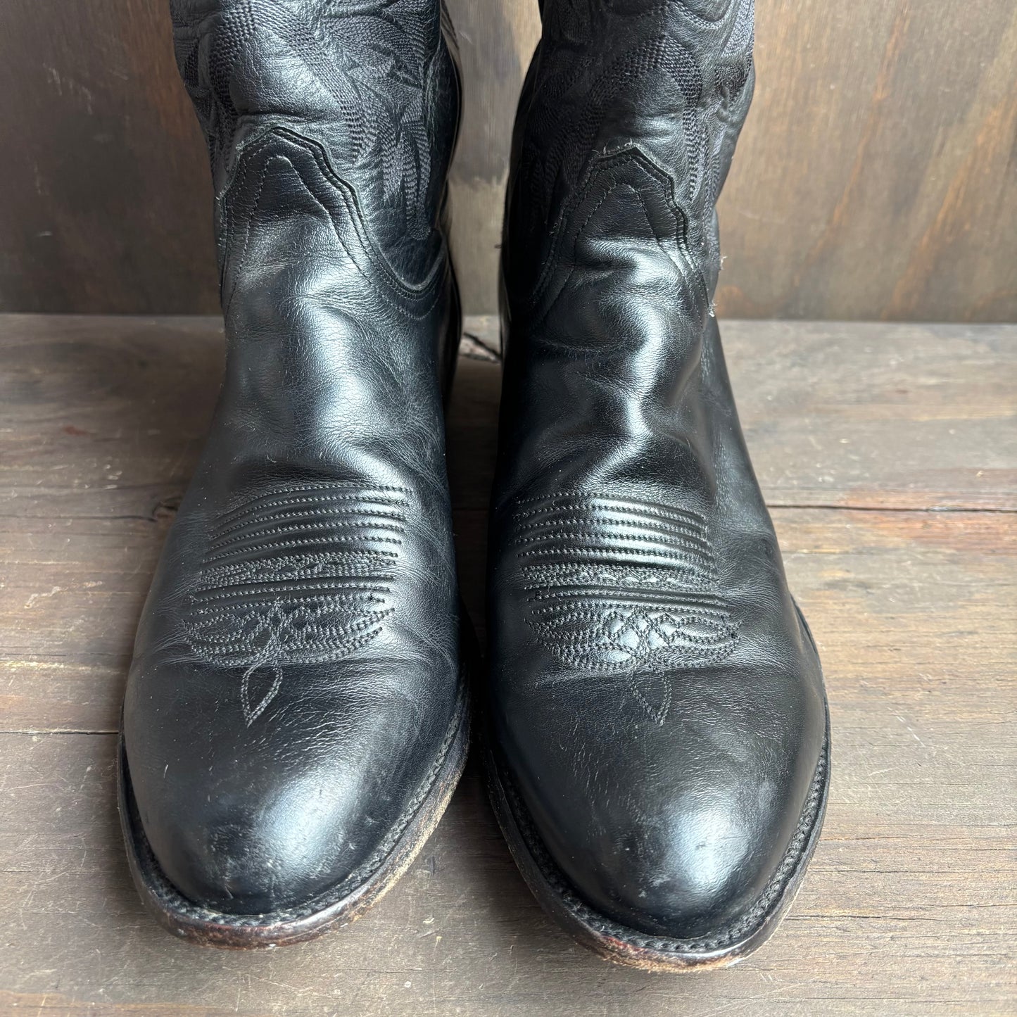 Luchesse Black Leather Boots