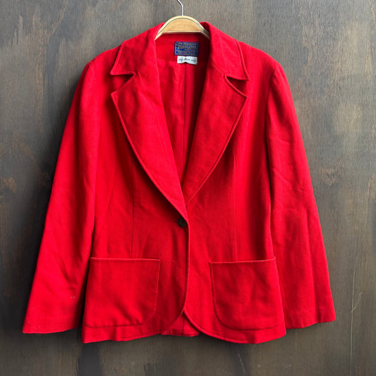 Vintage Pendleton Red Wool Jacket