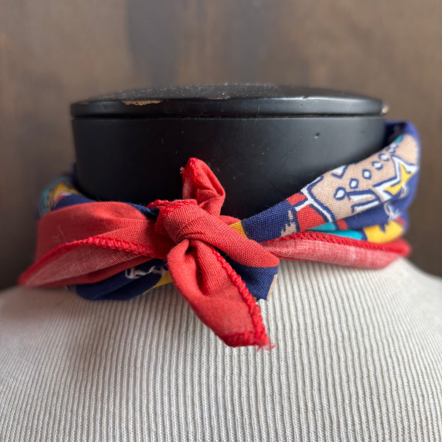 Colorful Cowboy Boot Bandana