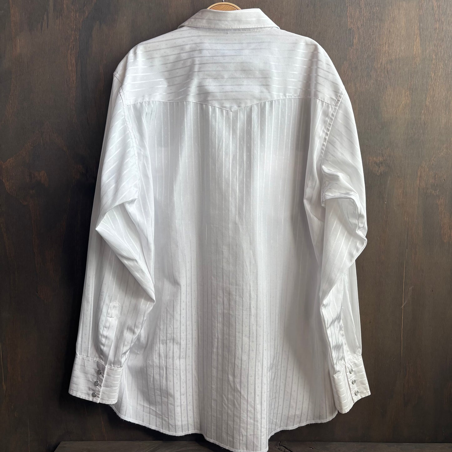 Wrangler Pinstripe Pearl Snap