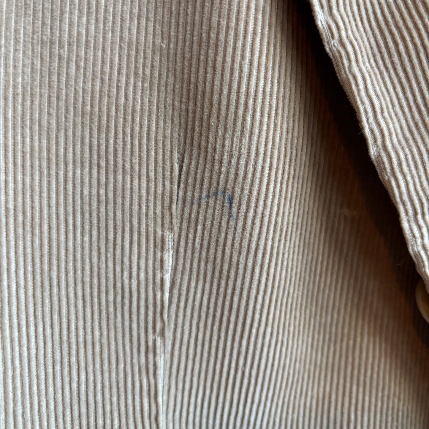 Loro Piana Beige Corduroy Blazer