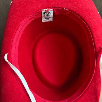 Kids Red Cowboy Hat