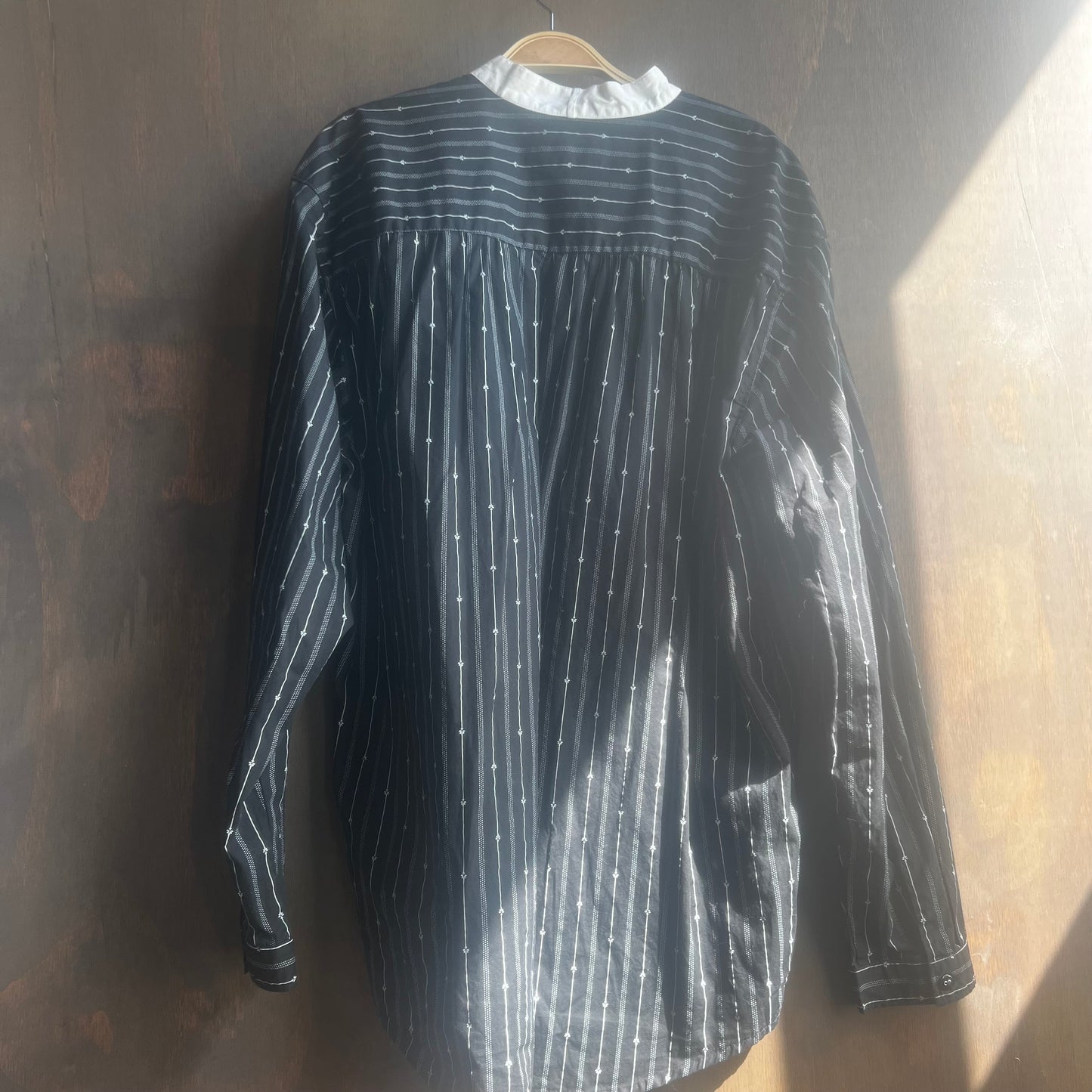 Black and White Scully Shirt