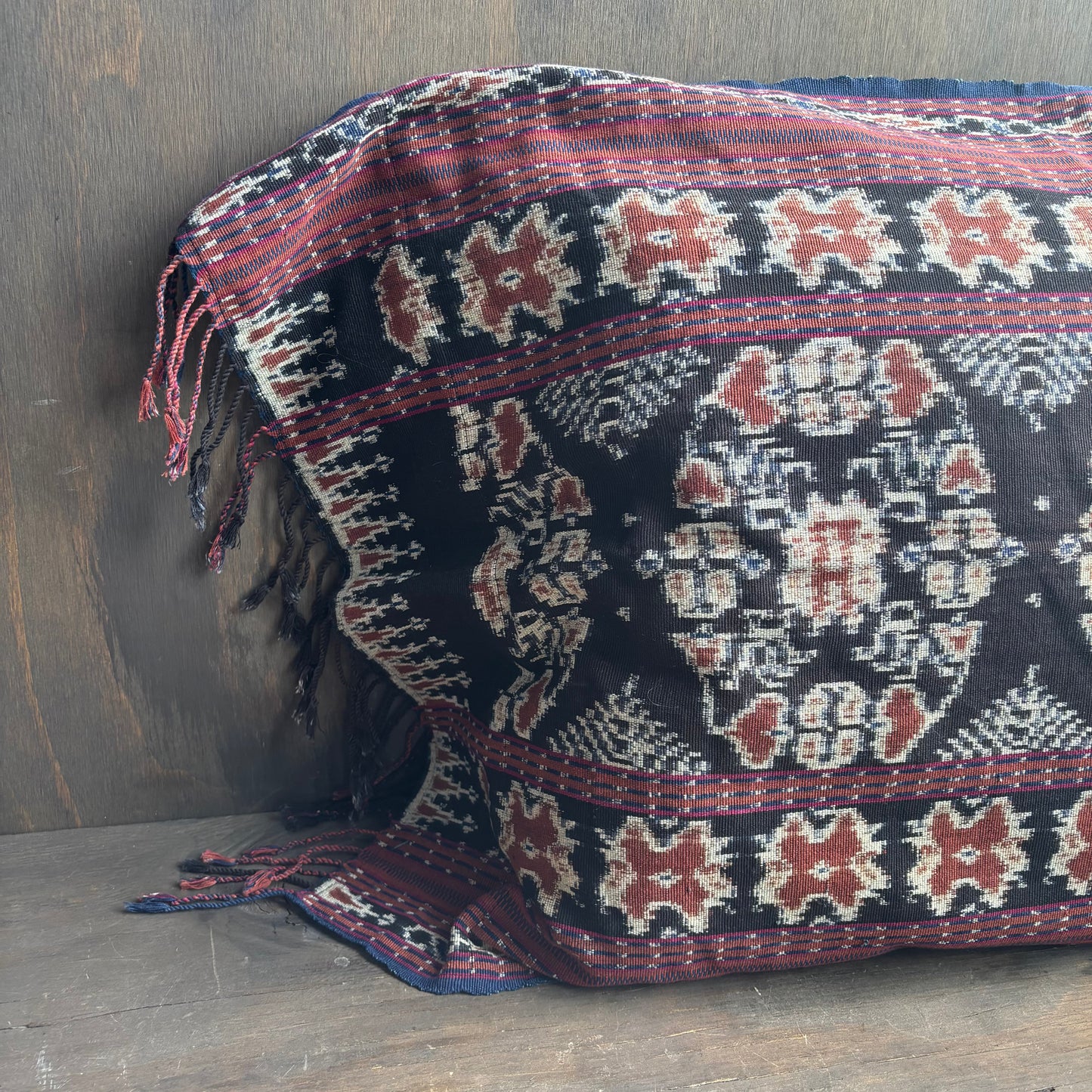 Decorative Pillow with Fringe