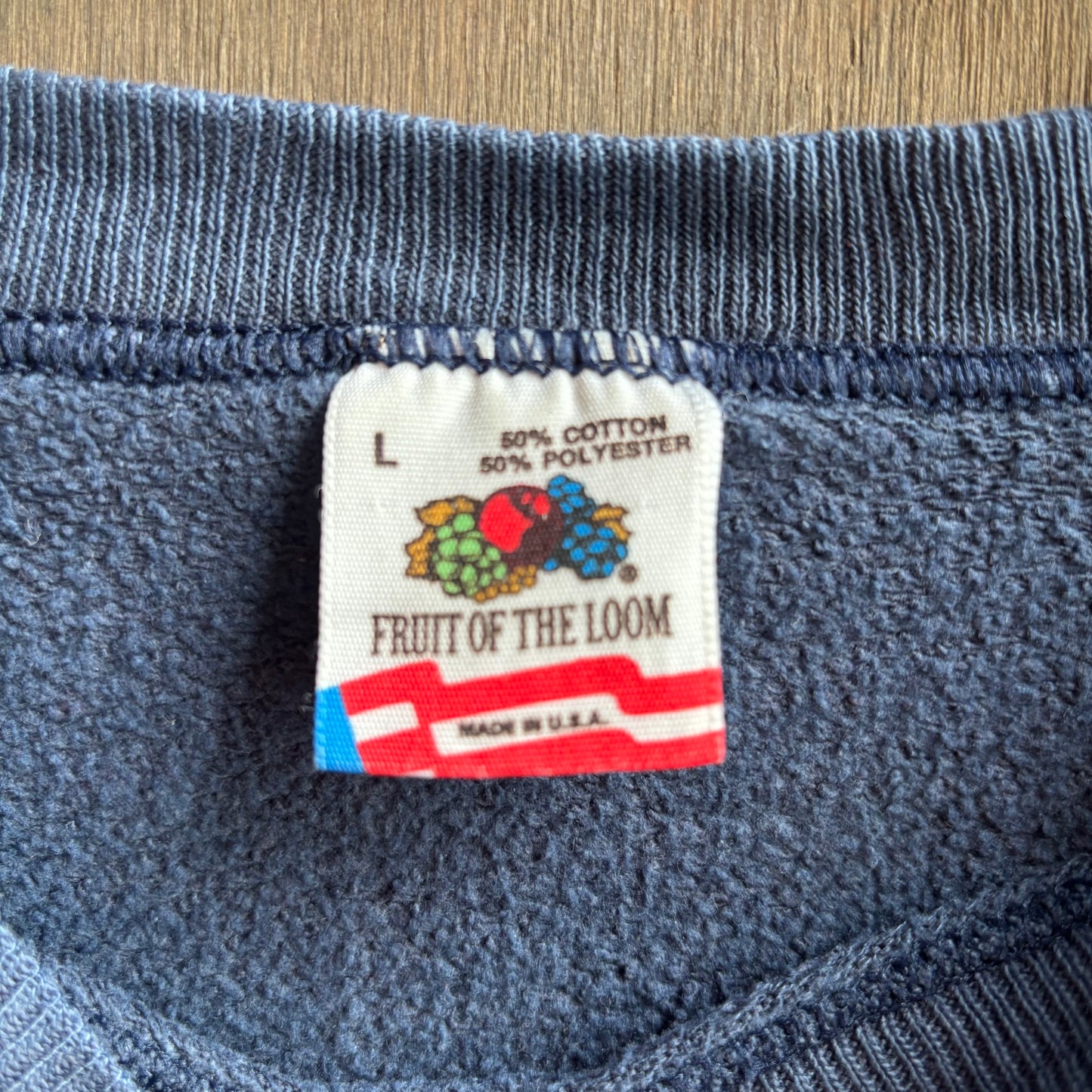 Custom Navy "Lone Star" Sweatshirt