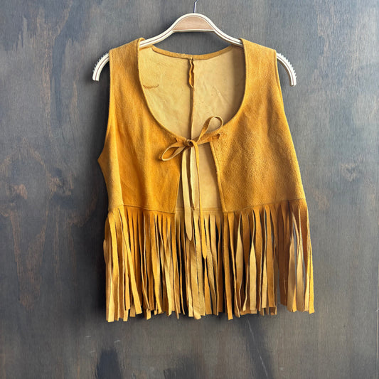 Buckskin Fringed Vest