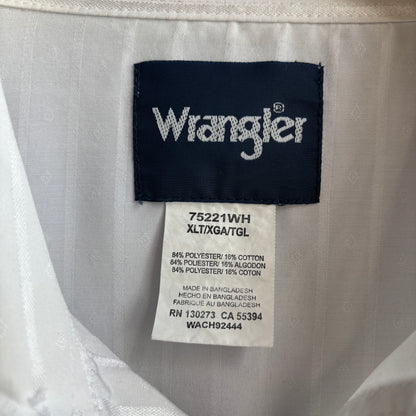 Wrangler Pinstripe Pearl Snap