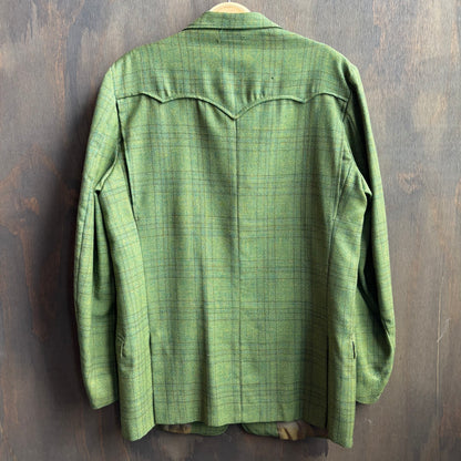 Vintage Allen Green Blazer