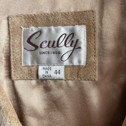 Scully Beige Fringe Jacket