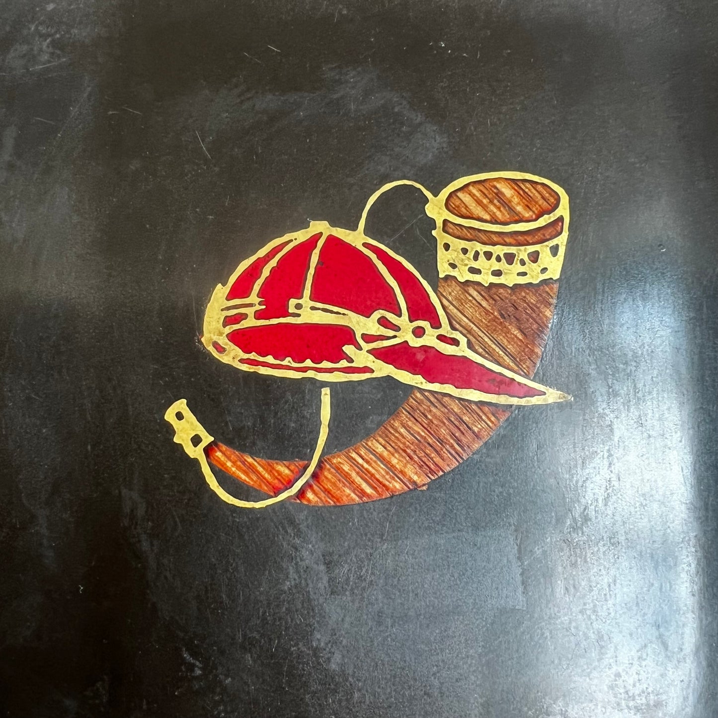 Vintage Couroc Plate
