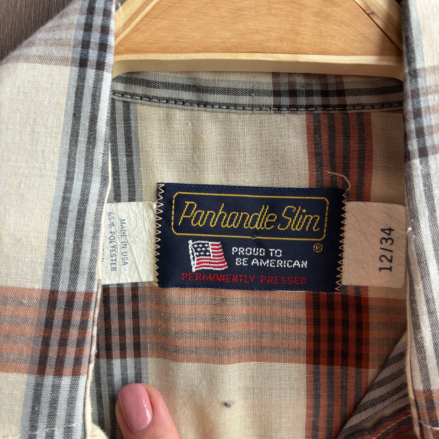 Panhandle Slim Plaid Pearl Snap
