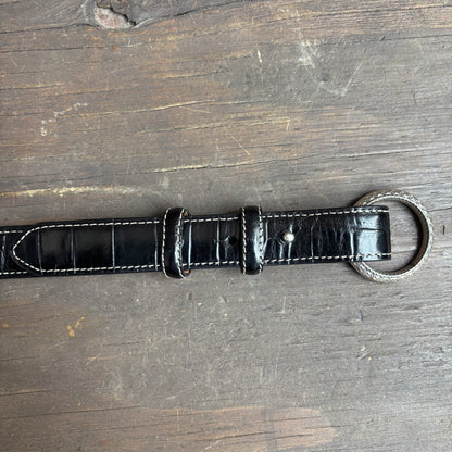 Brighton Black Hook Belt