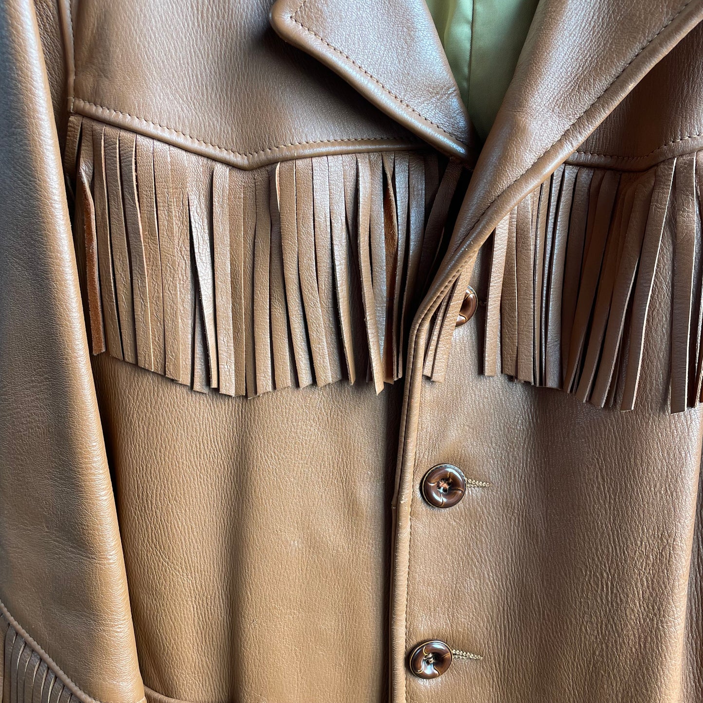 Vintage Deerskin fringe jacket
