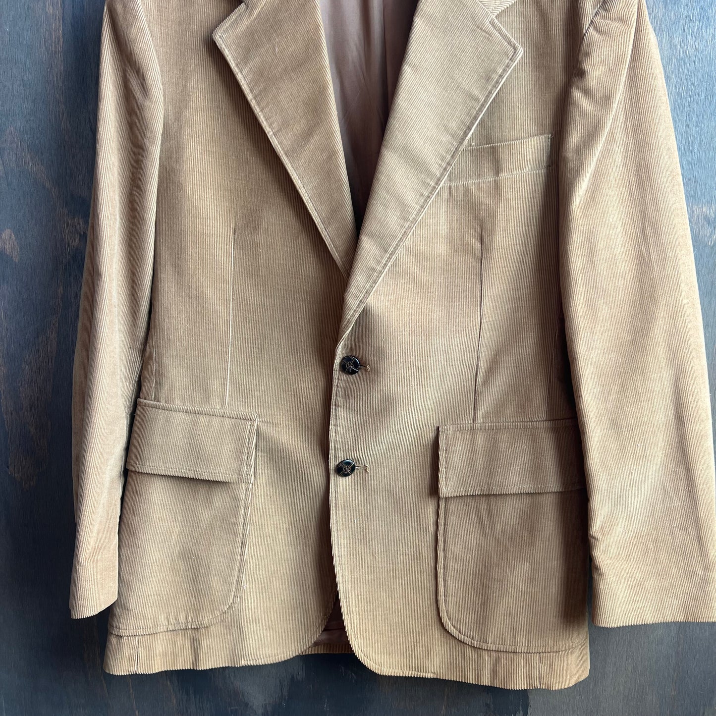 Light Brown Corduroy Blazer