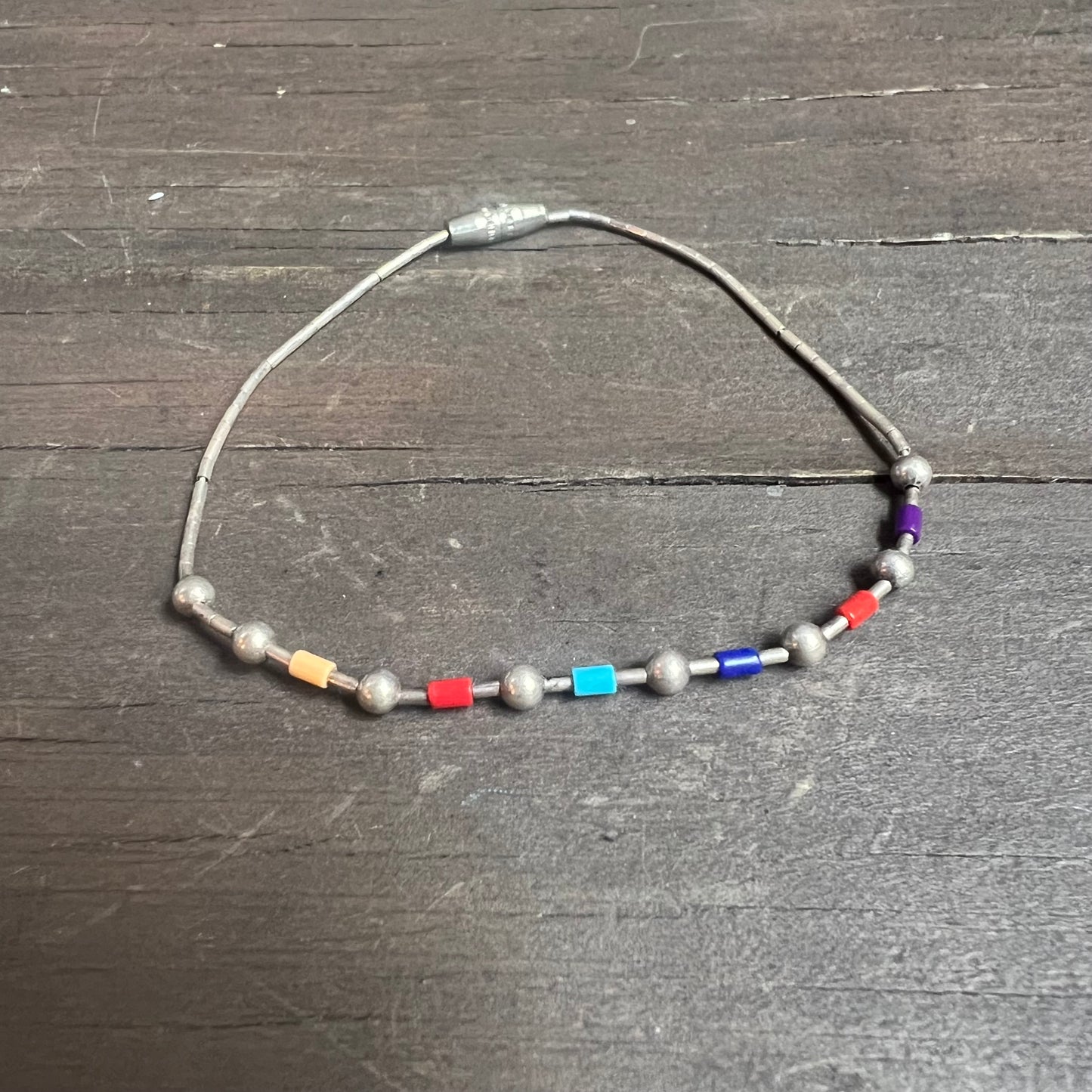 Rainbow Beaded Bracelet