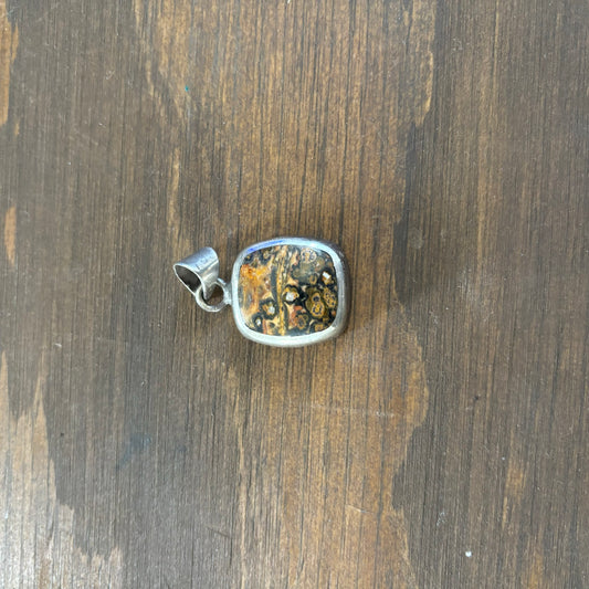 Square Silver Pendant