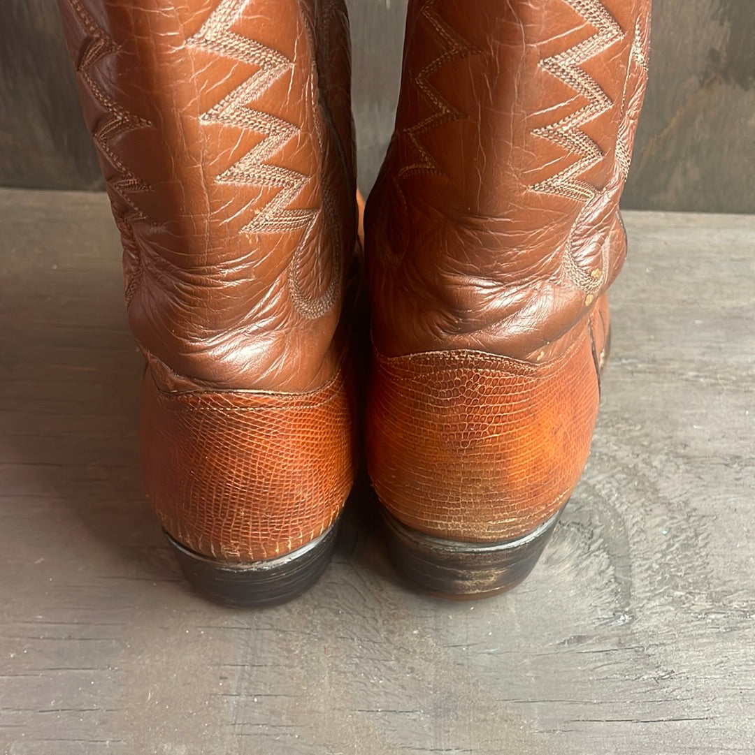 Plainsman Tan Cowboy Boots