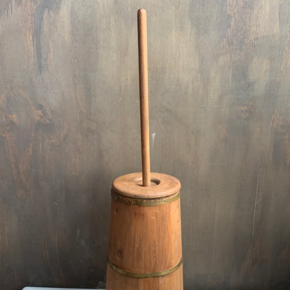 Antique Wooden Butter Churner