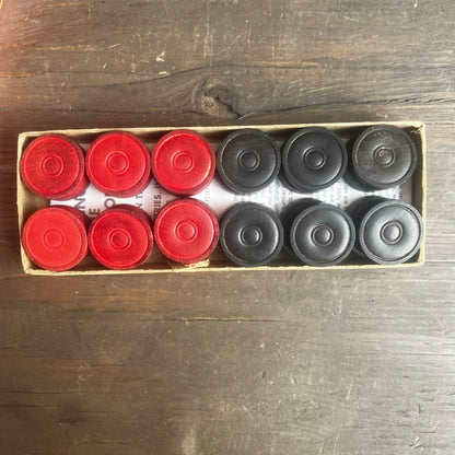 Vintage Checkers Game