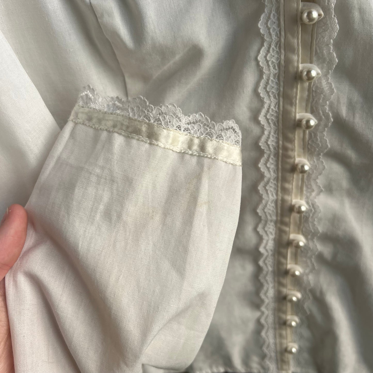 Vintage Gunne Sax White Blouse