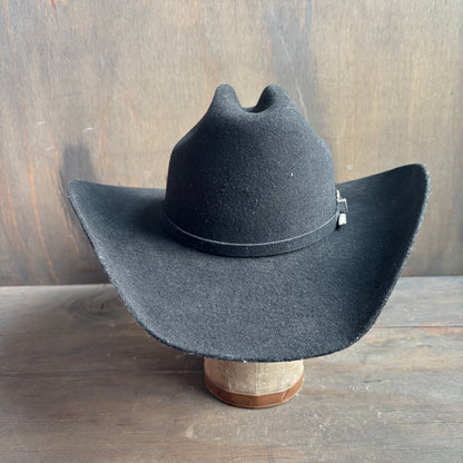 Twister Black Felt Hat
