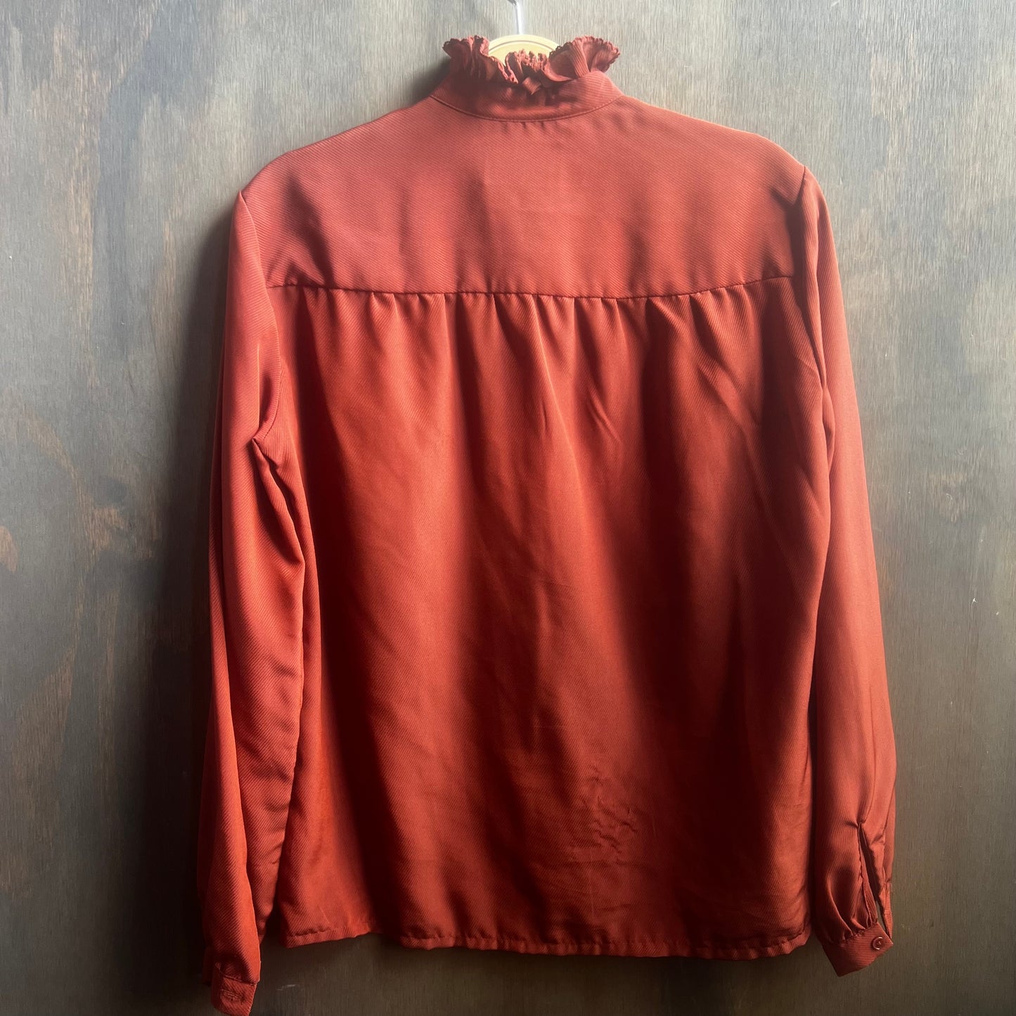 Country Sophisticates Burnt Orange Western Shirt