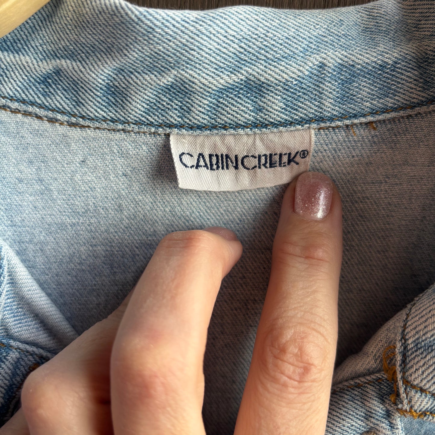 Vintage Cabin Creek Denim Work Jacket