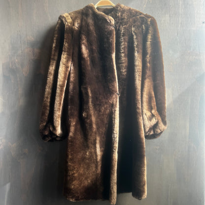 Dark Brown Fur Coat