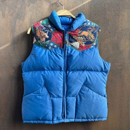 Vintage Pacific Trails Western Puffer Vest