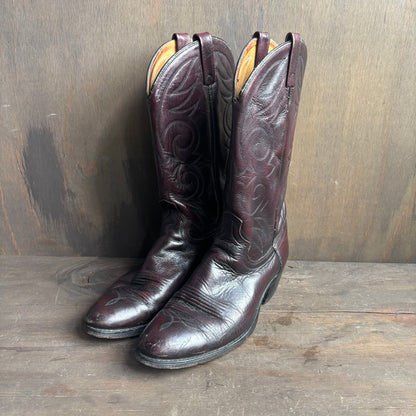 ACME Burgundy Leather Boots