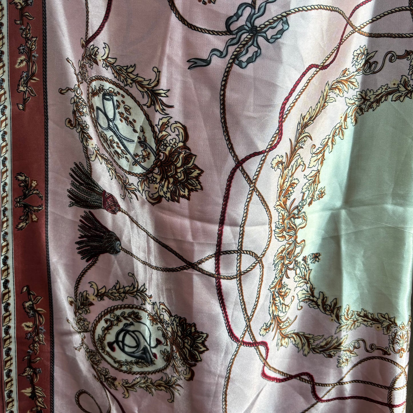 Oversized Ornate Scarf