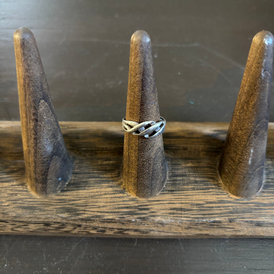 Silver Twist Ring