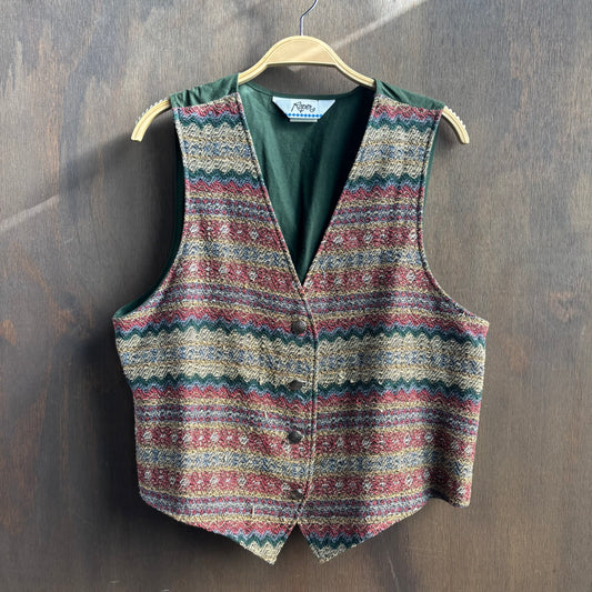 Vintage Roper Woven Vest