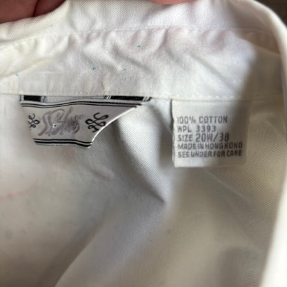 Splatter Paint Horse Button Up