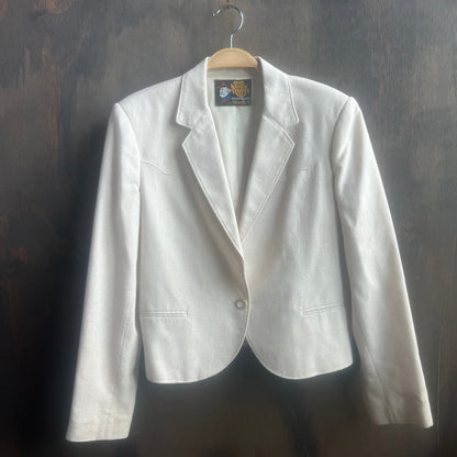 Kenny Rogers Beige Western Blazer