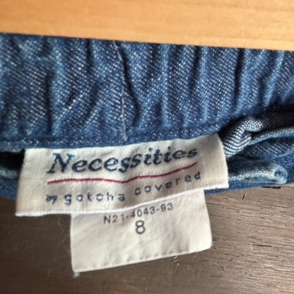 Vintage Denim Midi Skirt