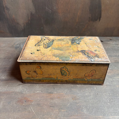 Vintage Butterfly Chocolate Box