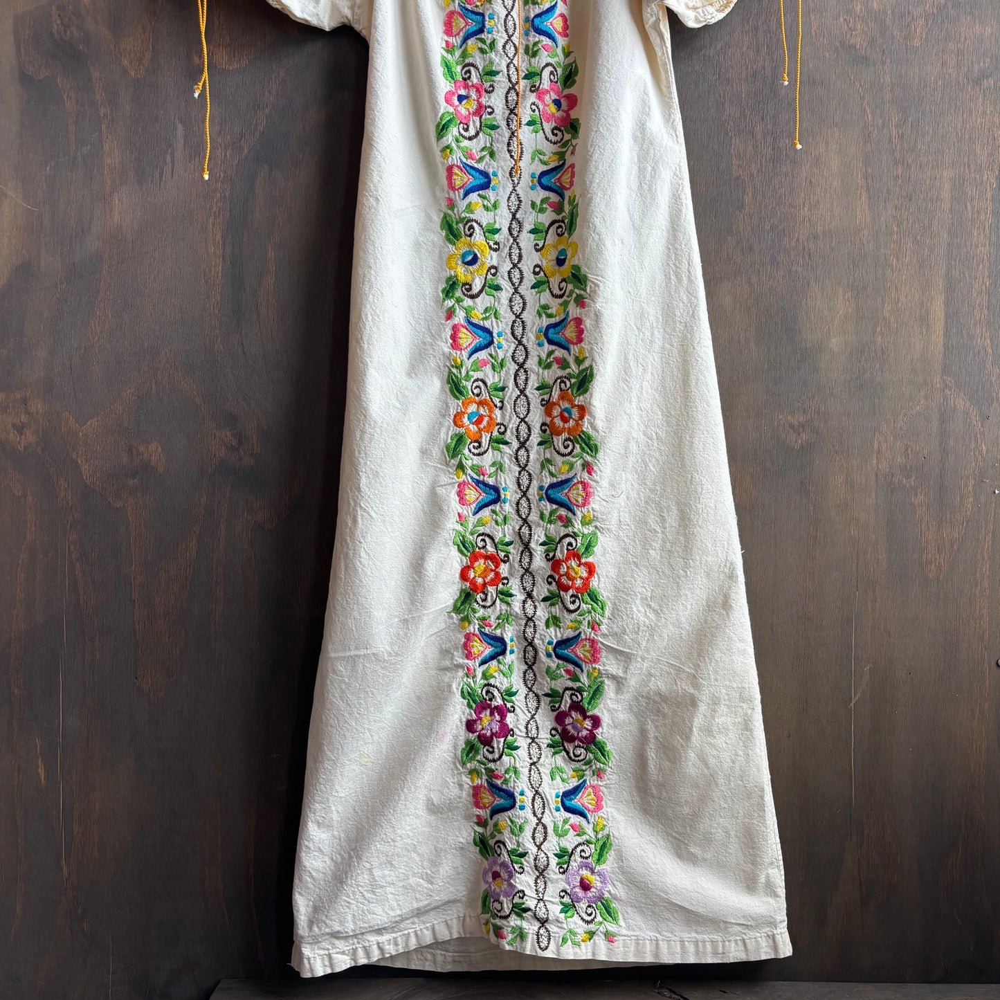 Embroidered Maxi Dress