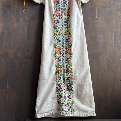 Embroidered Maxi Dress