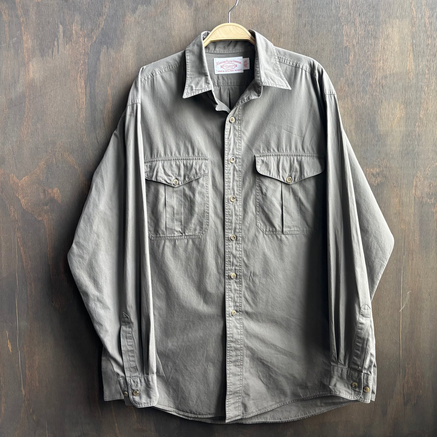 Filson Khaki Button Up