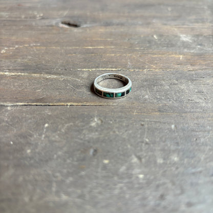 Four Stone Silver Ring