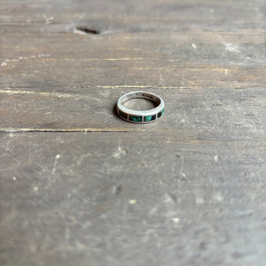 Four Stone Silver Ring