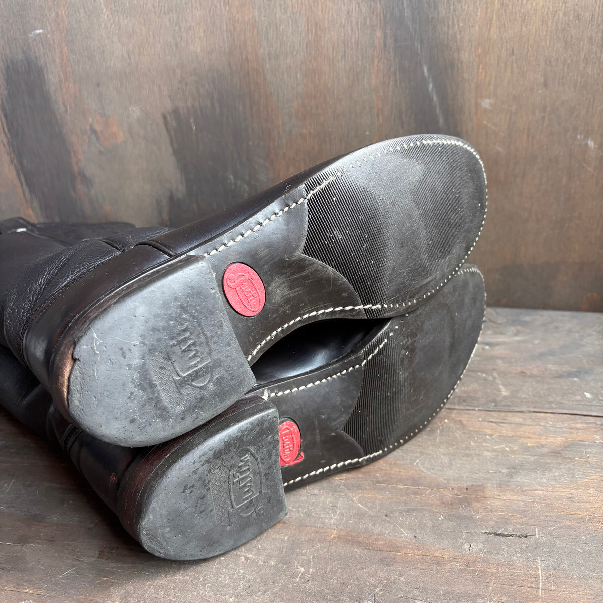 Vintage Justin Brown Boot