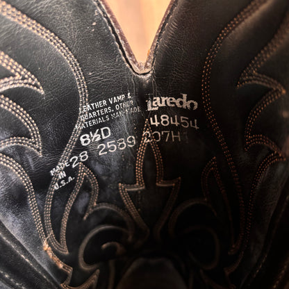 Vintage Laredo Cognac Leather Boots