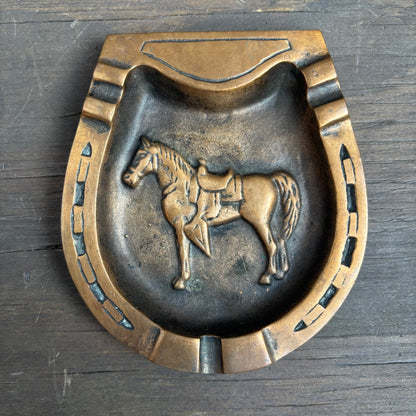 Montana Silversmith Horseshoe Ashtray