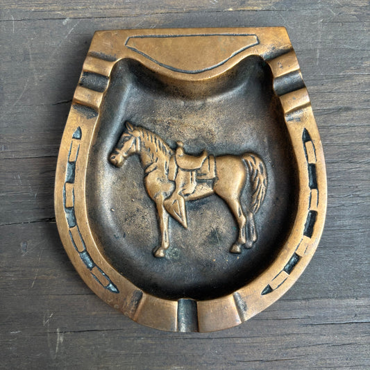 Montana Silversmith Horseshoe Ashtray